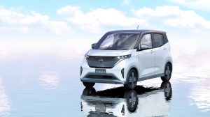 Nissan presentó el nuevo minivehículo eléctrico Nissan Sakura en Japón